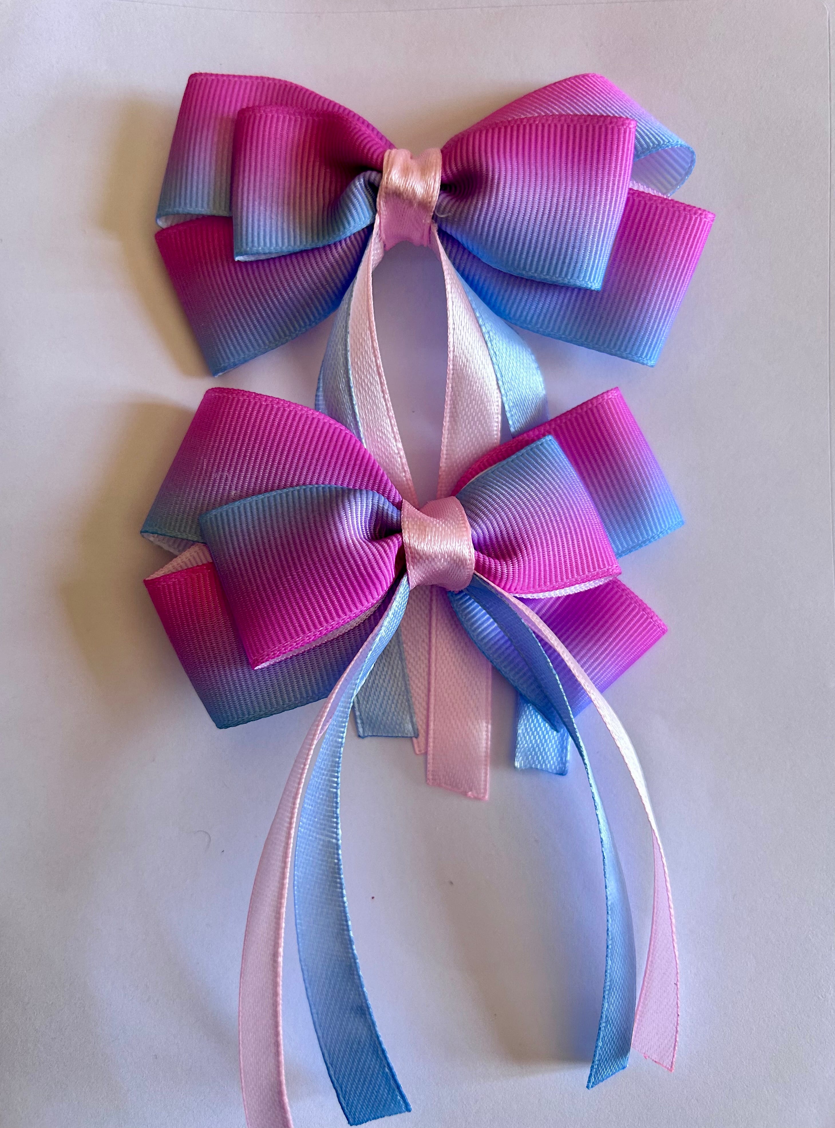Cotton Candy Dream Bow Set